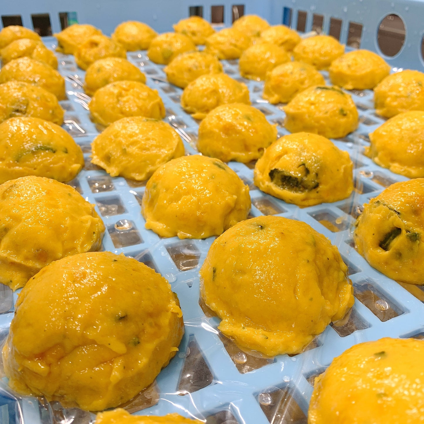 かぼちゃギョロッケ3個入_冷凍【野菜と魚のコラボ。お弁当やおやつに】