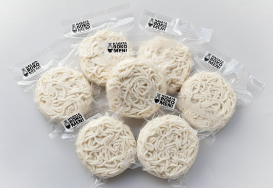 BOKOMEN!（冷凍・麺のみ）｜高たんぱく魚麺 7個セット【まとめ買いでお得】