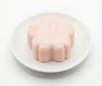 博多懐石かまぼこ〈月冠（げっかん）〉ゆで卵入り・花模様｜年末限定・鮮魚えそ100％【冷蔵】