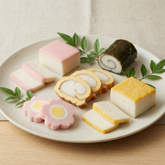 博多懐石かまぼこ 5種セット｜年末限定・鮮魚えそ100％使用【手づくり贅沢おせち】